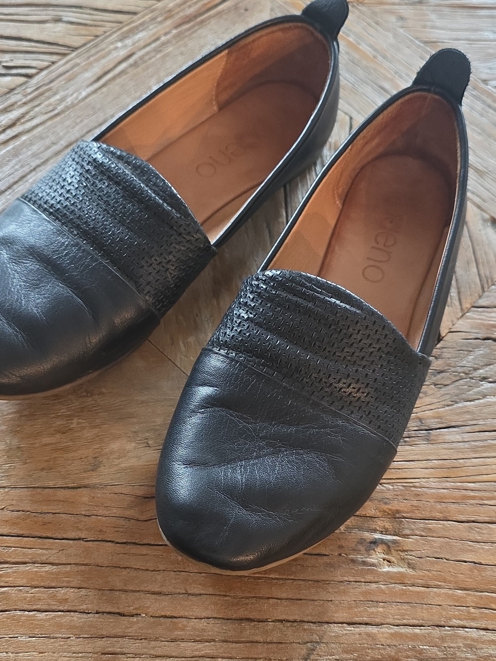 BUENO leather flats loafers 35 5.5
